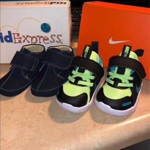 * NEW Nike and Kid Express. Infant size 2.  2 pairs.